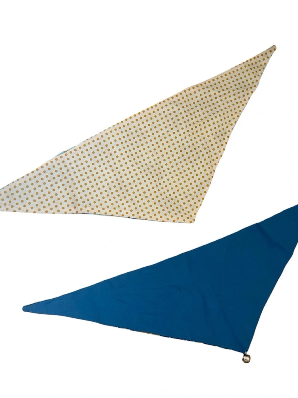 Pet Bandana of Star of David Triangle - Set of 2